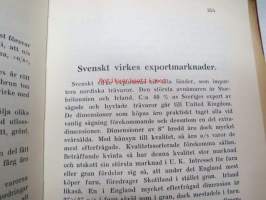 Edbergs trävarubok -puutavaramiehen käsikirja ruotsiksi