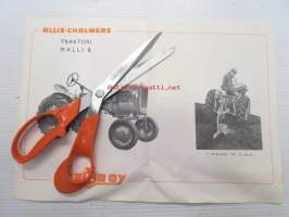 Allis-Chalmers Malli B traktori -myyntiesite