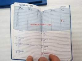 Sisu / Oy Suomen Autoteollisuus Ab 1979 -taskukalenteri