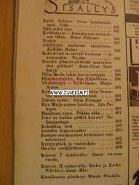 Kotiliesi 1947 nr 17 kansi Martta Wendelin, kotihartaus - kumpuavan siunauksen lähde, arkkitehti emännän apulaisena