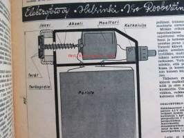 Tekniikan Maailma 1957 nr 13 (ylimäääinen nr),  Sähköpartakone ilman verkkovirtaa 1.500 markkaa, TV-antennit, Koeajossa Volkswagen
