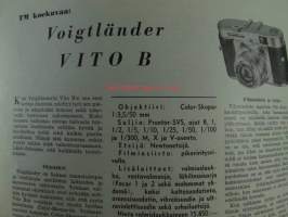 Tekniikan Maailma 1956 nr 1, sis. mm. seur. artikkelit / kuvat / mainokset;   Lähikuvassa Desoto, Potkurin valumallin valmistaminen, 7 vuotta transistoria,