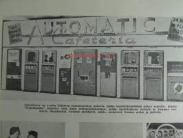 Tekniikan Maailma 1956 nr 1, sis. mm. seur. artikkelit / kuvat / mainokset;   Lähikuvassa Desoto, Potkurin valumallin valmistaminen, 7 vuotta transistoria,