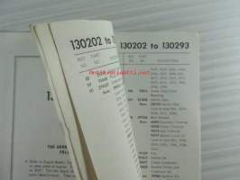 Briggs &amp; Stratton Illustrated Parts List model series 130202 to 130293 Type numbers 0010 to 0071 / 0110 0311 - Varaosaluettelo