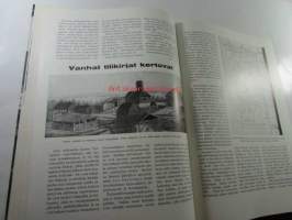 Me kaikki A. Ahlström Osakeyhtiön henkilökuntalehti 1960 nr 2, Kauttuan kasvot ajan peilissä, Kauttua rakentaa, miten pakkaus syntyy, Pihlava pystyy