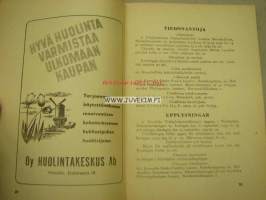 7. Pohjoismainen puutarhanäyttely Helsinki 1949