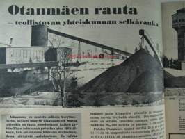 Tekniikan maailma 1958 nr 6, sis. mm. seur. artikkelit / kuvat / mainokset; Nyt aloitamme kaitafilmauksen, Koeajossa Miele K 52, Koekuvauksessa Baldessa,