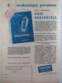 Tekniikan maailma 1958 nr 8, sis. mm. seur. artikkelit / kuvat / mainokset; Stereofonia, Koeajossa Hopeasiipi - Helkaman Hopeasauma mopo, Yashica-8 T ja Cinekon