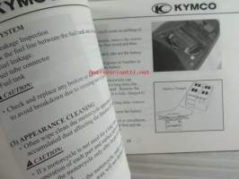 Kymco Driver&#039;s Manual Movie XL 125 / 150 - Käyttöohjekirja
