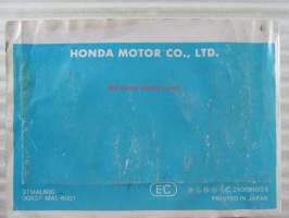 Honda CBR600F - Omistajan käsikirja