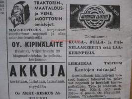 Maaseudun Koneviesti 1955 / 14-15 . sis mm.Lanz bullog 2207 traktori.Konekuulumaa Satakunnasta maatalousnäyttelyn jälkeen.BMW Isettoja invaliideille.Näkymiä