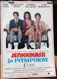 Elokuvajuliste - Jenkkikassi ja pitsipöksy / Rob Lowe, Jacqueline Bisset