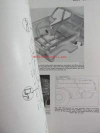 Vauxhall Service Training Manual Series PB / Body (TS. 592) - Huoltokoulutusopas asentajille
