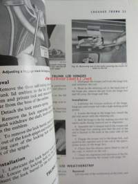 Vauxhall Service Training Manual Series PB / Body (TS. 592) - Huoltokoulutusopas asentajille
