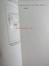 Vauxhall Service Training Manual Series PB / Body (TS. 592) - Huoltokoulutusopas asentajille