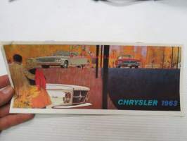 Chrysler 1963 -myyntiesite