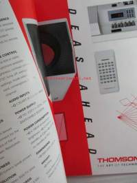 Thompson 1989 - The art of technology, Ideas ahead TV, Video, Audio - Kodinelektroniikka myyntiesite