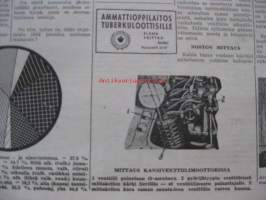 Maaseudun Koneviesti 1955 / 12, 28.6.1955 sis. mm. seur. artikkelit / kuvat / mainokset; Ylihärmän Lietsotehdas, Esso moottoripetrooli, Famo-Boxer