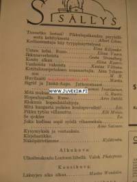 Kotiliesi 1932 nr 17 (kansi Martta Wendelin ) Syyskuu 1932. Artikkeli ja kuvia  pohjoismaisista rakennuspäivistä : Alvar Aallon tuolimalli &quot;pehmeä puutuoli&quot;.