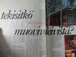 Avotakka 1972 nr 4, Miss Suomi Harriet Erikson ja  Martti Etelävuori - kotimme on keskivertokoti, Palaset, pyörällä