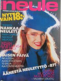 Eeva neule 1987 nr 2, katso sisältö kuvista tarkemmin.