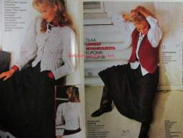Eeva neule 1987 nr 2, katso sisältö kuvista tarkemmin.