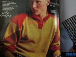 Eeva neule 1986 nr 6, katso sisältö kuvista tarkemmin.