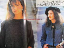 Eeva neule 1986 nr 6, katso sisältö kuvista tarkemmin.