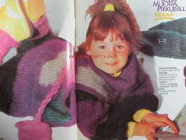Eeva neule 1986 nr 6, katso sisältö kuvista tarkemmin.