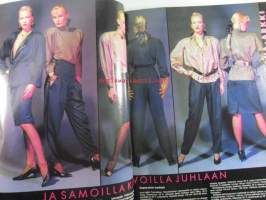 Eeva neule 1986 nr 5, katso sisältö kuvista tarkemmin.