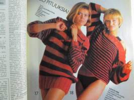 Eeva neule 1986 nr 5, katso sisältö kuvista tarkemmin.