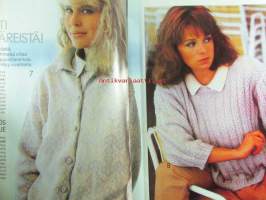 Eeva neule 1986 nr 5, katso sisältö kuvista tarkemmin.