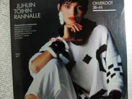 Eeva neule 1987 nr 4, katso sisältö kuvista tarkemmin.