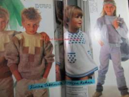 Eeva neule 1985 nr 6, katso sisältö kuvista tarkemmin.