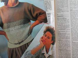 Eeva neule 1985 nr 6, katso sisältö kuvista tarkemmin.