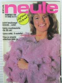 Eeva neule 1985 nr 2, katso sisältö kuvista tarkemmin.