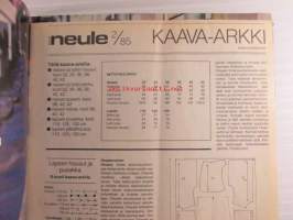 Eeva neule 1985 nr 2, katso sisältö kuvista tarkemmin.