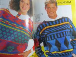 Eeva neule 1986 nr 1, suuri vauva &amp; lapsinumero, katso sisältö kuvista tarkemmin.
