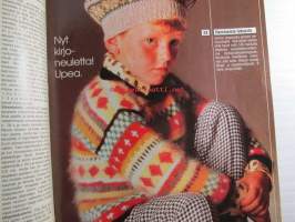 Eeva neule 1986 nr 1, suuri vauva &amp; lapsinumero, katso sisältö kuvista tarkemmin.