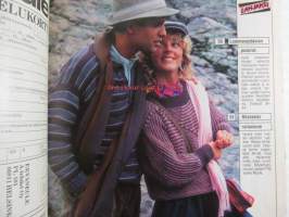 Eeva neule 1985 nr 7, katso sisältö kuvista tarkemmin.