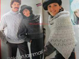 Eeva neule 1985 nr 7, katso sisältö kuvista tarkemmin.