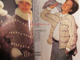 Eeva neule 1984 nr 8, katso sisältö kuvista tarkemmin.