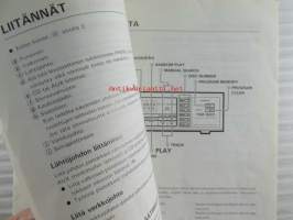 Pioneer PD-M410 Monikäyttö CD-soitin - Käyttöohjeet