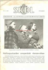 SKDL  Järjestö- ja kunnallistoimintalehti  1953 nr 5