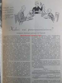 Kotiliesi sidottu vuosikerta 1929 Kansikuvituksia aikansa taitelijoilta mm. Maria Wiik, Viktor Westerholm, Santeri Salokivi ym. - Suomen kotitalousväen lehti