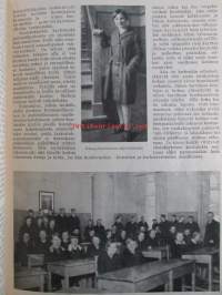 Kotiliesi sidottu vuosikerta 1929 Kansikuvituksia aikansa taitelijoilta mm. Maria Wiik, Viktor Westerholm, Santeri Salokivi ym. - Suomen kotitalousväen lehti