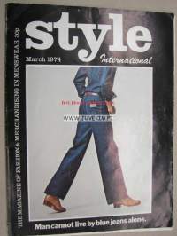 Style International march 1974 -muotijulkaisu