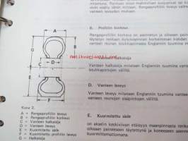 Volvo BM Maansiirtodumpperit ja maastoalustat tuotetietokansio konemyyjille 1973, sisältää tietoa malleista, mottoreista, voimansiirrosta, varusteista,