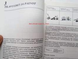 Volvo BM Pyöräkuormaajat - teknistä tietoa, pyöräkuormaajien erittelyt, normit, kapasiteetit. tuntikustannuslaskelmat, aikaisemmat mallit, ym.