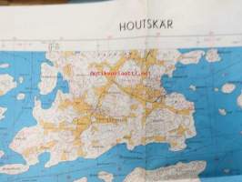 Houtskär - Houtskari peruskartta 1:20 000 grundkarta